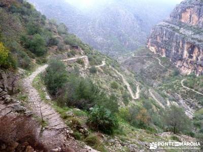 Montgó - Catedral Senderismo- Cova Tallada; patones rutas embalses comunidad de madrid rutas por la